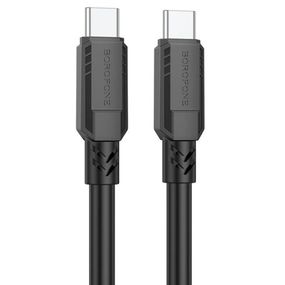 Дата кабель Borofone BX81 Type-C to Type-C 60W (1m) Черный
