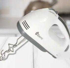 Ручний кухонний міксер 7 швидкостей 4 насадки DOMOTEC R-6633B
