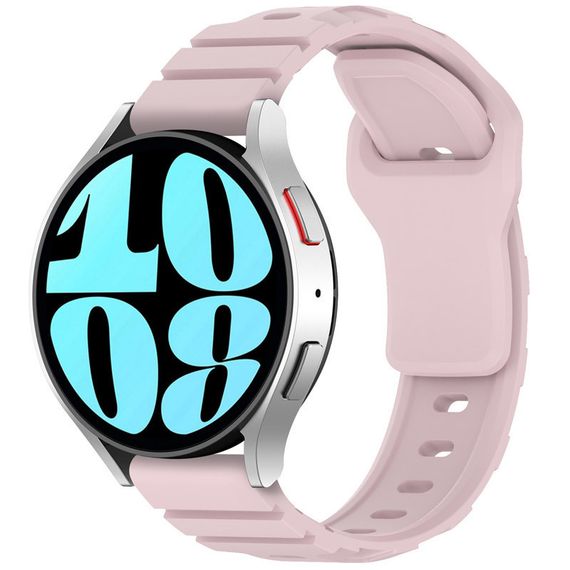 Силіконовий ремінець Defense для Smart Watch 20mm Light Pink