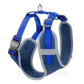 Шлея для собак Ferplast Nikita P M синяя A: 30-43 см B: 38-55 см 1.5 см 75468825