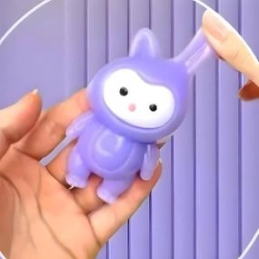 Антистресс сквиш таба Зайка LD-4 Фиолетовый