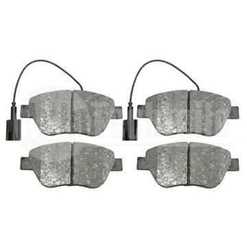 Колодки тормозные передние Citroen Nemo/Peugeot Bipper 08-, AutoTechteile, 504 0166, 04.0166