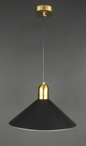 Люстра підвісна на 1 лампочку 27716 Латунь 25-150х35х35 см.