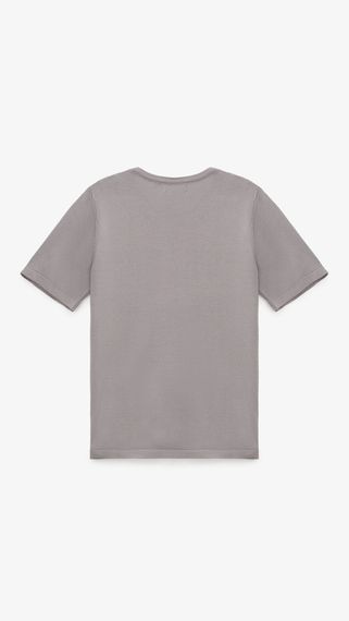 Футболка трикотажна однотонна жіноча GENUA G01137-0008 XL Сірий shop (2000999387494) | Зображення 2