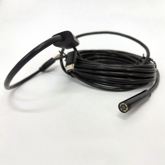Камера ендоскоп з кабелем на 2 метри 7 мм USB/micro USB з підсвічуванням, Usb ендоскоп для андроїд | Зображення 8