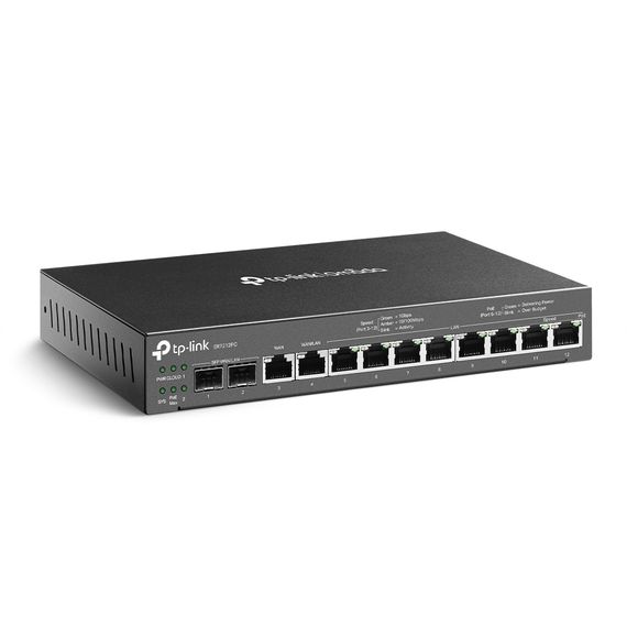 TP-Link Мультисервісний маршрутизатор ER7212PC 8xGE LAN 1xGE WAN 1xGE WAN/LAN 2xGE SFP WAN/LAN VPN Omada (ER7212PC) | Зображення 1