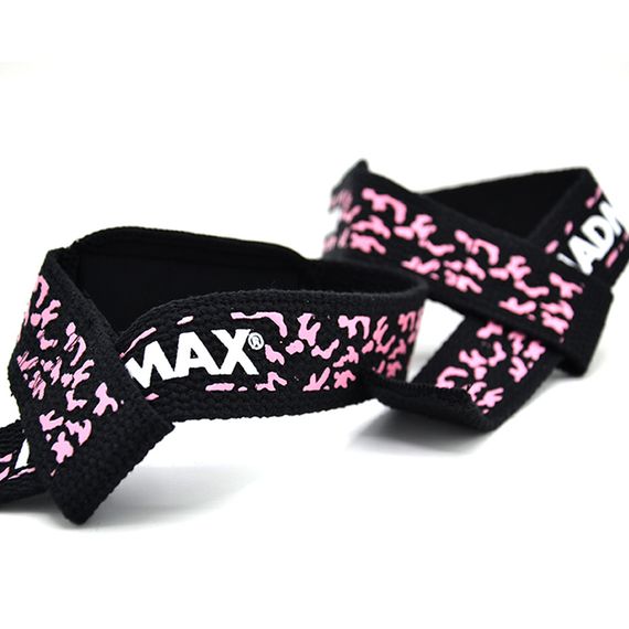 Лямки для тяги Мадмакс Camo Power Wrist Straps Camo/Pink | Зображення 3