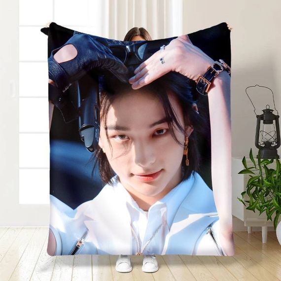 Плед 3D Stray Kids Hyunjin 15800 135х160 см