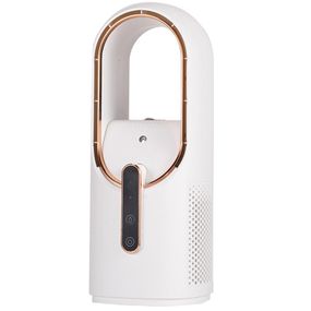 Настільний вентилятор F6 2in1 з зволожувачем повітря 2200mAh White