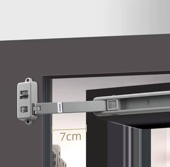 Дитячий обмежувач відкриття вікна, Замок-обмежувач для пластикових вікон