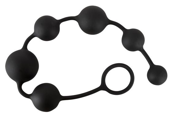 Анальні кульки - Black Velvets Anal Beads | Зображення 3