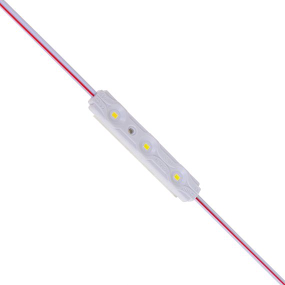 Светодиодный модуль 12V 0.72W SMD 2835 CW IP65 (BY-092/3)