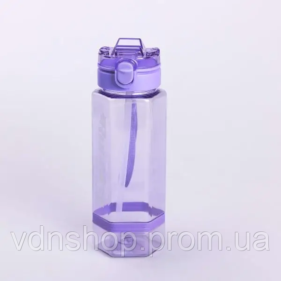 Бутылка для воды многоразовая 760 мл бутылочка с трубочкой для спорта и школы HP-14-48V | Зображення 1