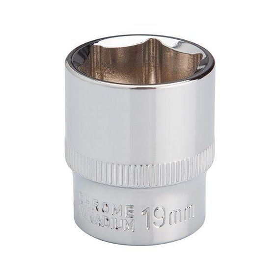 Головка шестигранна STORM 3/8", 19 мм, Cr-V INTERTOOL ET-0419 | Зображення 1