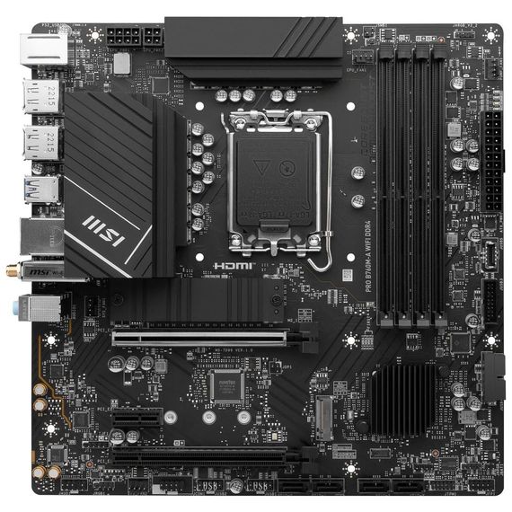 Материнская плата MSI PRO B760M-A WIFI DDR4 | Зображення 1