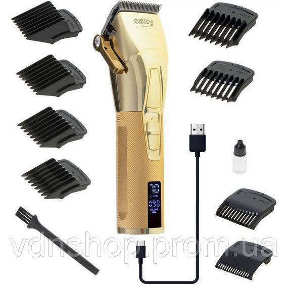 Электрическая аккумуляторная машинка для стрижки Camry CR 2835g, Триммер с насадками разной длины ZW-79 | Зображення 1