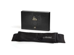 Пов’язка-стрічка з сатину 2в1 Bijoux Indiscrets: Shhh (пов’язка на очі і стрічка для зв’язування)