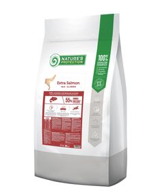 Корм Nature Protection Extra Salmon Adult All Breeds сухий з лососем для дорослих собак 18 кг