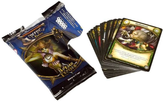 Настольная игра Берсерк. Герои. Время Героев. Бустер (15 карт) | Зображення 1