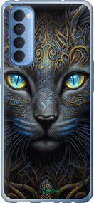 Чохол на Oppo Reno 4 Pro Кішка "5548u-2024-2448"