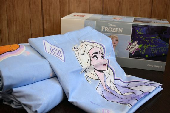 Постільна білизна TAC Disney 160×220 см Frozen 2 Free Spirit | Зображення 5