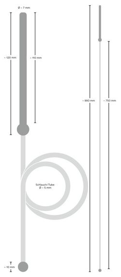 Уретральный стимулятор - Penisplug Piss To Mouth Dilator Sex Aura | Зображення 4