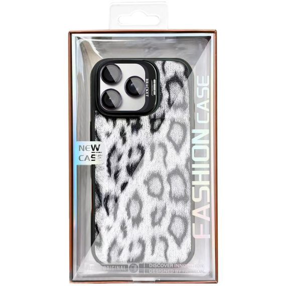 Чохол TPU+PC Wild Leopard with MagSafe and Lens для Apple iPhone 16 Pro (6.3") Black | Зображення 1