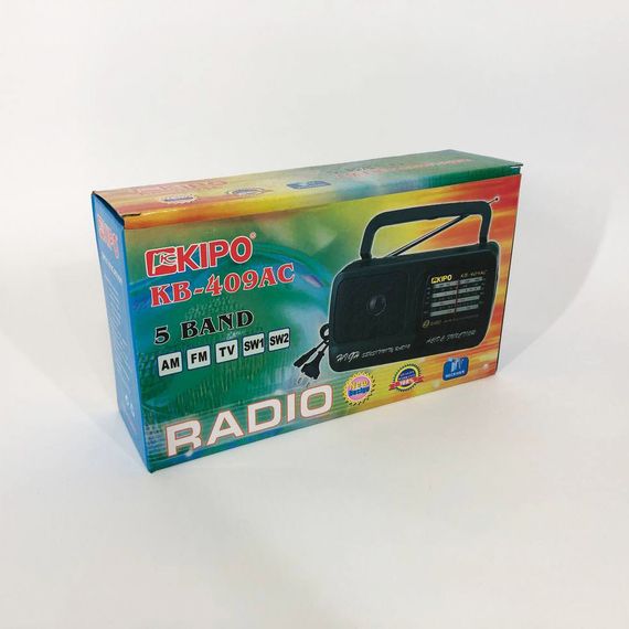 Радиоприемники фм Kipo, Радиоприемник с входом для флешки, Ам приемник, Переносной приемник fm am YZ-25 | Зображення 8