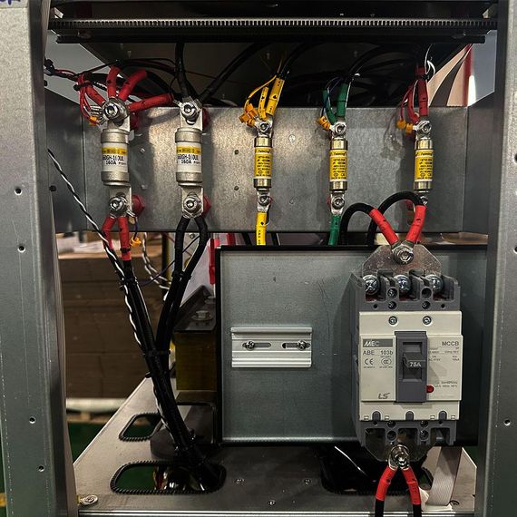 ДБЖ ONLine 3-ФАЗНИЙ RITAR GP-33-40KVA, 384Vdc, під зовнішнім AKB (664*865*1548 mm), 362 кг | Зображення 5