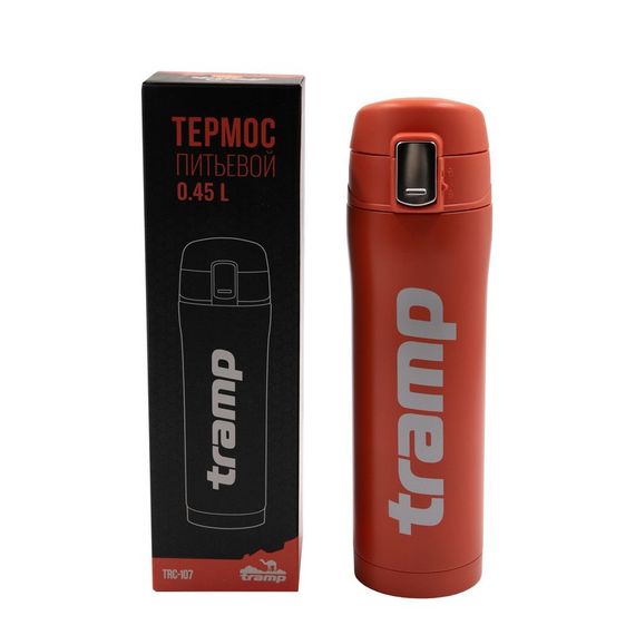 Термос Tramp Snap 0,45 л Помаранчевий TRC-107-orange | Зображення 5