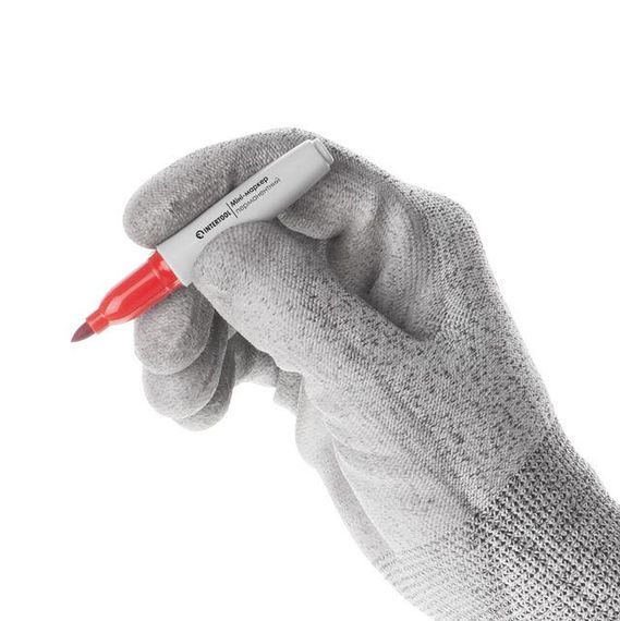 Мінімаркери перманентні кольорові, L = 93 мм, 80 шт./упак. (чорний, синій, зелений, червоний) INTERTOOL KT-50111 | Зображення 4