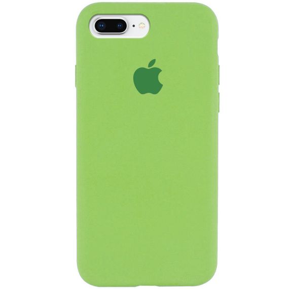 Чехол Silicone Case Full Protective (AA) для Apple iPhone 7 plus / 8 plus (5.5") Мятный / Mint