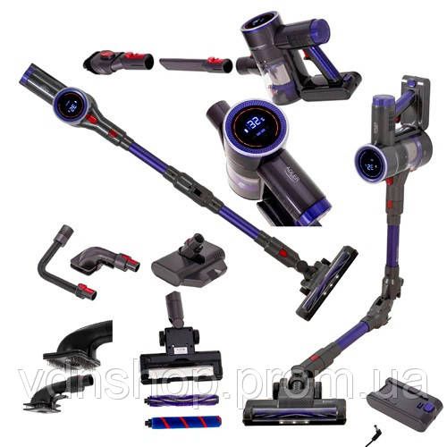 Мощный ручной пылесос для дома Adler AD 7061 200Вт, Вертикальный пылесос для чистки ковров WD-88 | Зображення 3