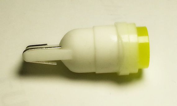 Светодиодная белая (White) автолампа T10 0.5W (25-33Lm) ceramic lamp astigmia (Modern CAR) | Зображення 4