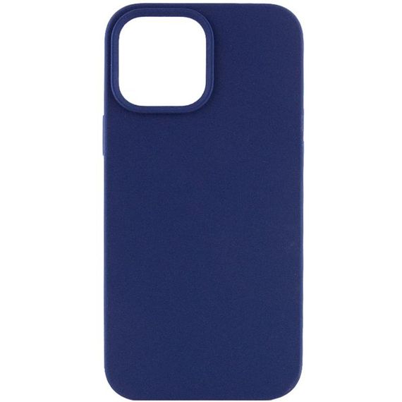 Чехол Silicone Case Full Protective (AA) NO LOGO для Apple iPhone 12 Pro Max (6.7") Синий / Deep navy