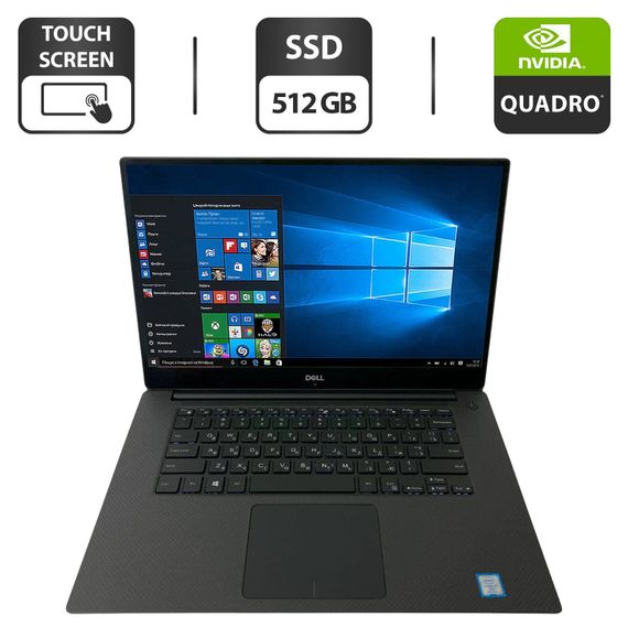 Мобильная рабочая станция Dell Precision 5530 / 15.6" (3840x2160) IPS Touch / Intel Core i7-8850H (6 (12) ядер по 2.6 - 4.3 GHz) / 16 GB DDR4 / 512 GB SSD / nVidia Quadro P2000, 4 GB GDDR5, 128-bit / WebCam б/у