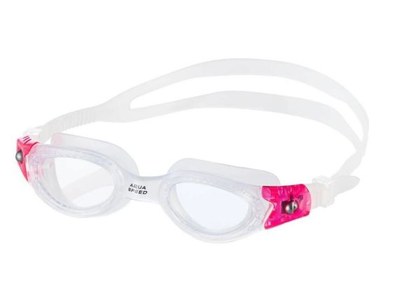 Окуляри для плавання Aqua Speed ​​PACIFIC JR 6148 прозорий, рожевий OSFM 5908217661487