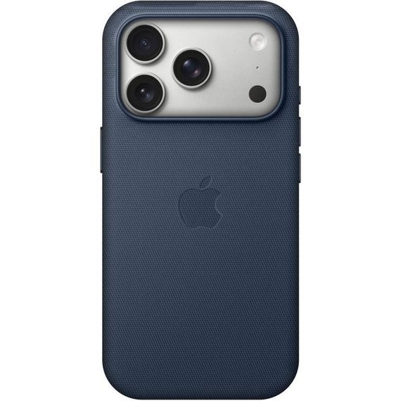 Тканинний чохол TechWoven (AAA) with MagSafe and Animation для Apple iPhone 17 Pro (6.3") Blue