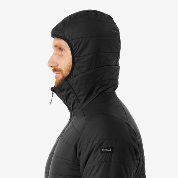 Пуховик чоловічий MT100 - 5°C для гірського трекінгу чорний - 2XL | Зображення 1