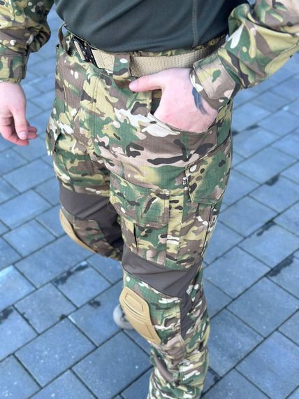 Тактичні Штани G3 з Наколінниками мультикам Military MTP | Зображення 2