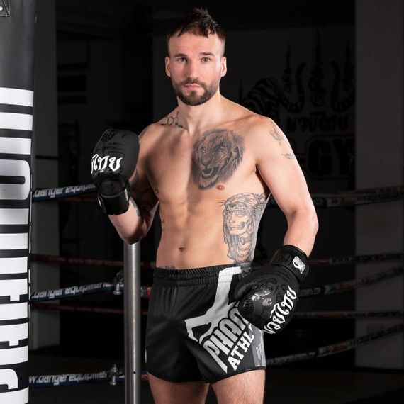 Боксерські рукавиці Phantom Muay Thai Black 14 унцій | Зображення 9