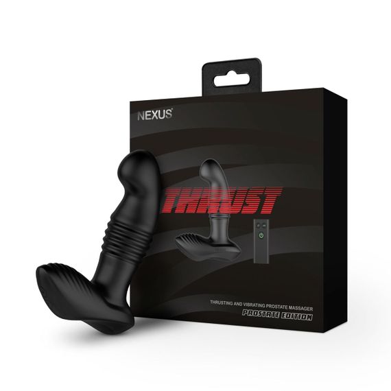 Масажер простати Nexus Thrust Prostate Edition, вібрація та пульсація, пульт ДК Sex Aura | Зображення 7