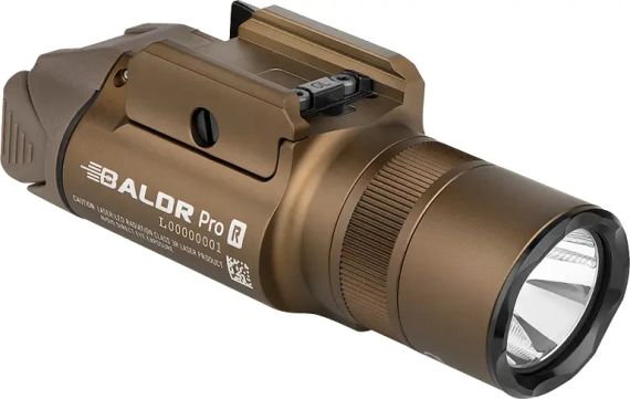 Ліхтар з ЛЦВ Olight Baldr Pro R Green Laser Desert Tan | Зображення 1