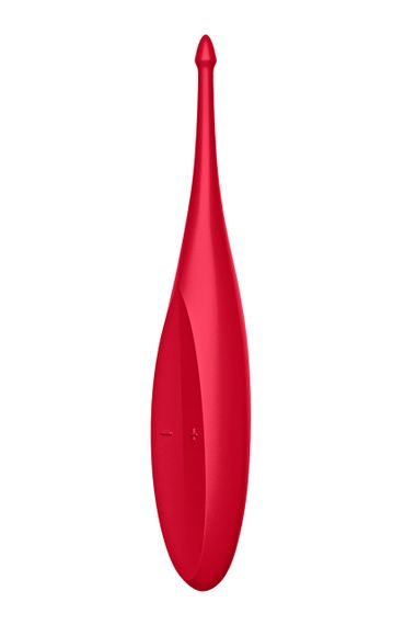 Вібратор для цілеспрямованої стимуляції Satisfyer Twirling Fun з гнучкою шийкою, червоний Sex Aura