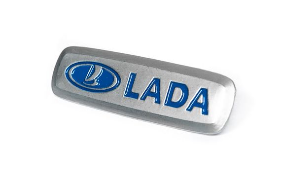 Алюминиевый шильдик для ковриков (1 шт) для Тюнинг Lada | Зображення 1