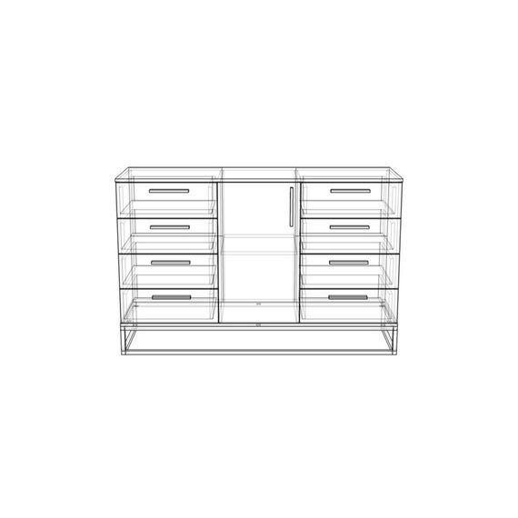 Комод Тіса-меблі АКМ-448 140х90х45 | Зображення 1