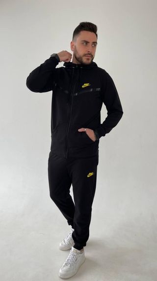 Костюм спортивний Nike Tech чорний | Зображення 4