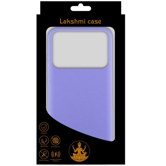 Чохол Silicone Cover Lakshmi (AAA) для Xiaomi Poco X6 Pro Бузковий / Dasheen | Зображення 3