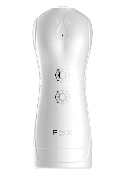Мастурбатор Vibrating and Flashing Masturbation Cup USB 7+7 Function / Talk Mode (White) Sex Aura