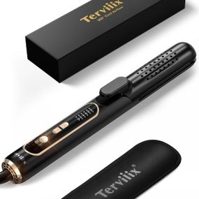 Стайлер Terviiix Airflow 360° для укладки волос выпрямитель плойка с охлаждением керамическим покрытием черный